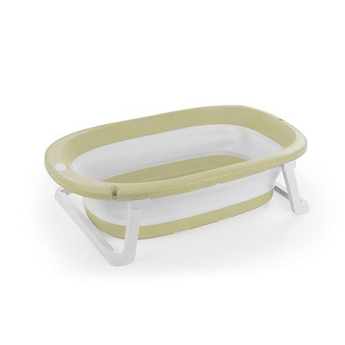 7272 Katlanabilir 3'l� Bebek Banyo Seti  Eco -Ye�il
