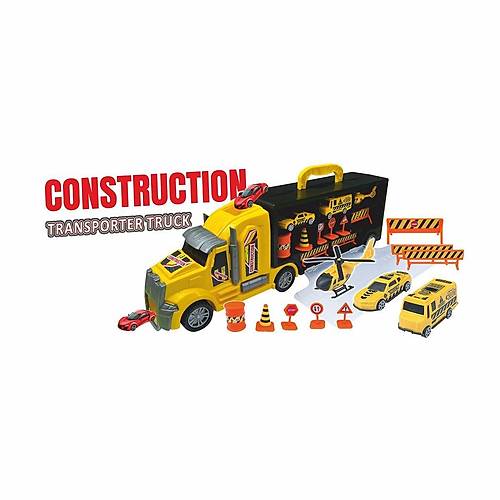 ERN-874 HEROES TOYS �ANTALI �N�AAT TA�IYICI TIR SET�