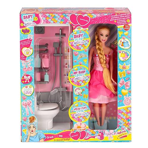 OYD-02387 Bebek ve Banyo Oyun Seti -Oyda� Oyuncak