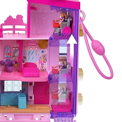 HWP11 Polly Pocket Barbie'nin Evi Temal� Mikro Oyun Seti