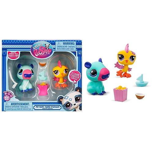 0620 Littlest Pet Shop - Miniler 2li Figr Seti S2