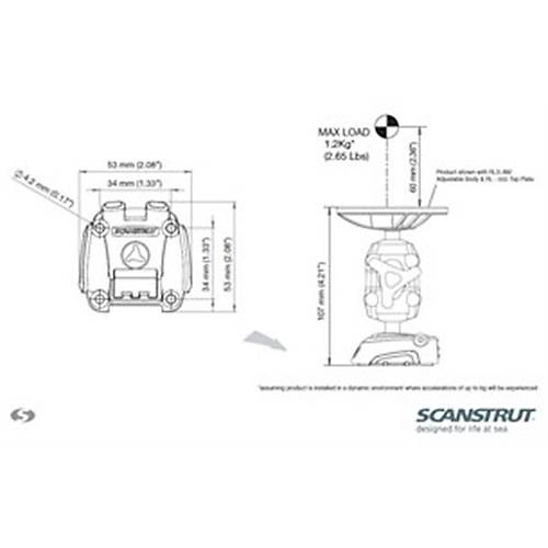 ROKK MINI RLS-401 YZEYE MONTAJ BRAKET