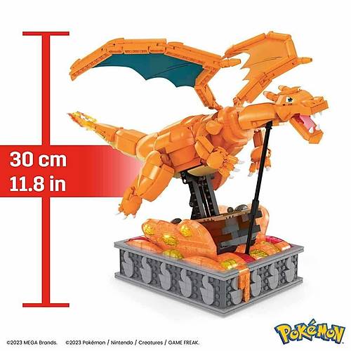 HMW05 MEGA Pok�mon� Hareketli Charizard 1664 par�a +12 ya�