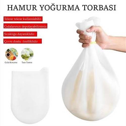 BUFFER Orta Hamur Torbas Silikon effaf Hamur Yourma Torbas Ekmek Makarna Mant  Hamuru Kolay Yo