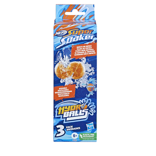 F6392 Nerf Super Soaker Hydro Balls 3l +6 ya