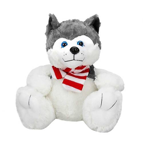 1030 Oturan Husky Atkl Kpek 30 cm