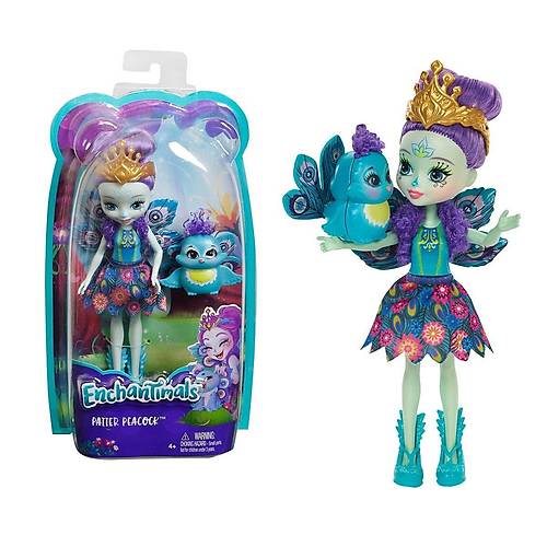 DVH87 Enchantimals Ana Karekter Bebekler / +4 ya