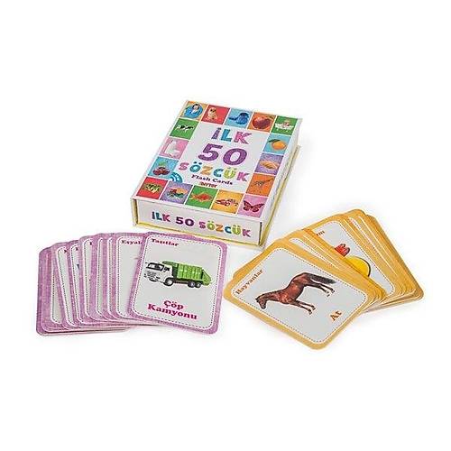 1161  Flash Cards  lk 50 Szck -DyToy