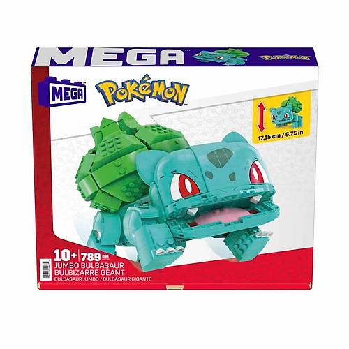 HNT96 MEGA Pok�mon� Jumbo Bulbasaur 789 par�a +10 ya�