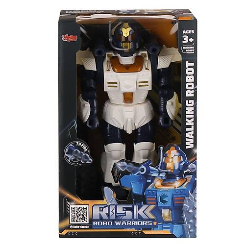 DF-6051 Ikl ve Mzikli Roket Atan Robot- Vardem Oyuncak