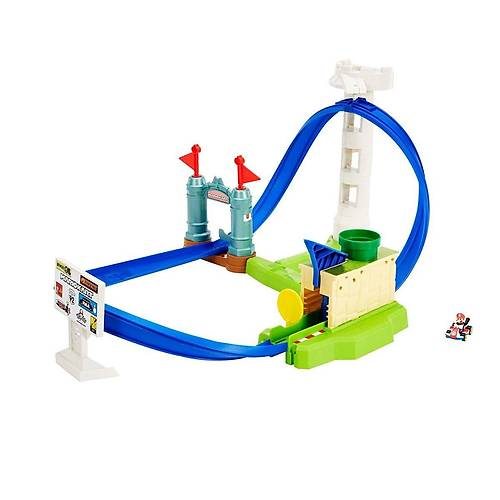 HGK59 HW Mario Kart Keskin Dnler Pist Seti /Hot Wheels