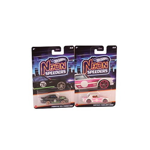 HLH72 Hot Wheels Neon Yarlar Temal Arabalar 10 adet koli ile satlr. Koli fiyatdr.