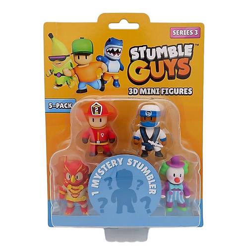 TUY22000 Stumble Guys 5li Mini Figr