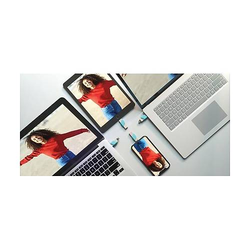 SanDisk iXpand Flash Drive Flip 128GB, Mint color