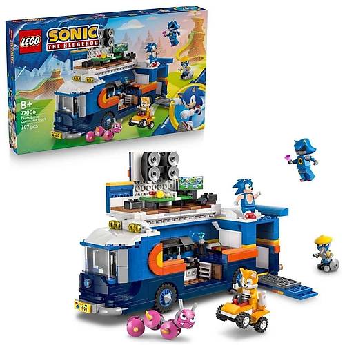 77006 LEGO� Sonic the Hedgehog� Sonic Tak�m� Komuta Kamyonu 747 par�a +8 ya�