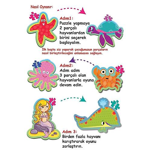 1710 BABY PUZZLE BEN�M �LK PUZZLEM DEN�Z CANLILARI