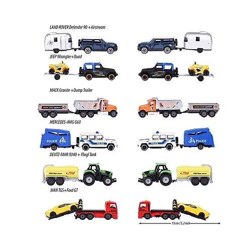 8503002001 City Trailer 6-asst