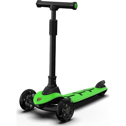 LB2005 Lamborghini Ye�il Renk Scooter I��kl� Tekerlekli