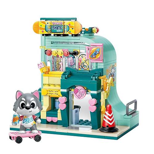 KP28009 Keeppley Lovely Street -  Husky Skate Shop 343 Par�a Yap�m Seti