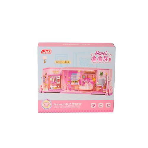 HK132 JAK� K���K PRENSES YATAK ODASI 247 PAR�A BLOCK OYUNCAK