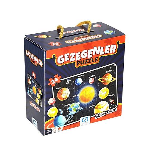 5026 CA Games, Gezegenler / 24 par�a Puzzle / +3 ya�