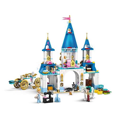 43275 Lego Disney Prensesi Sindirella'n�n �atosu ve At Ta��y�c� 596 par�a +6 ya�