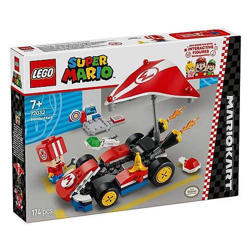 72032 Lego Super Mario Mario Kart  Standard Kart 174 para +7 ya