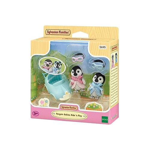5695 Sylvanian Families Penguen Bebekler Araba Keyfi +4 ya�