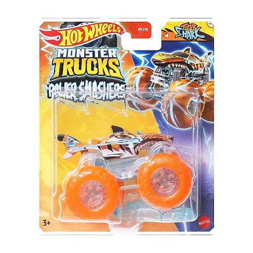 HYJ19 Hot Wheels Monster Trucks Power Smashers 1:64 Arabalar