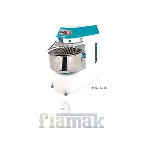 Bosfor USH-100T 100 kg Spiral Hamur Yourma Makinesi  ift Motorlu, Paslanmaz elik
