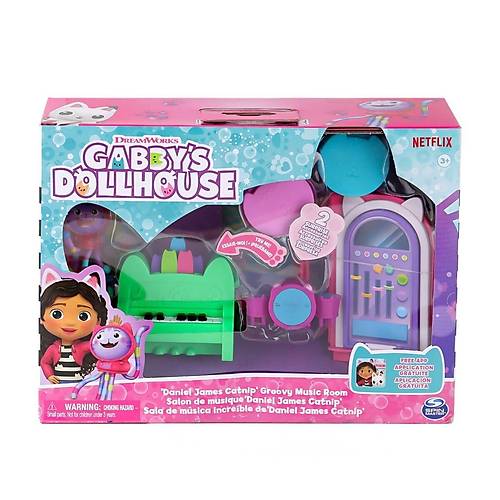 69300 Gabbys Dollhouse Baby Box Cat Craft-a-Riffic Room Gabby Kedi Riffic Odas�