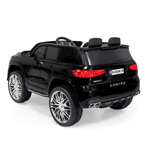 97-114 Admire Kumandal� Ak�l� Araba Siyah 12 Volt -Akar Oyuncak