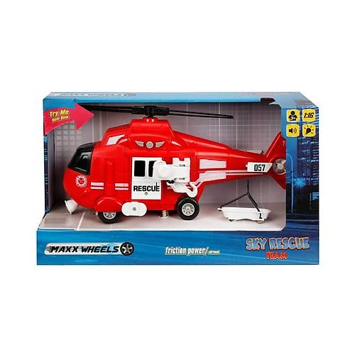 1997 Maxx Wheels 1:16 Sesli ve Ikl Helikopter