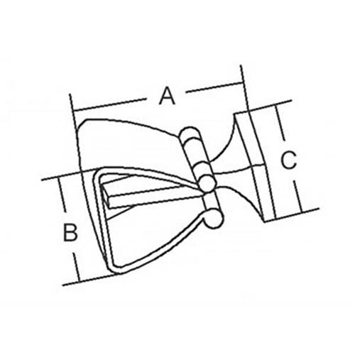 Stoper 29x21mm