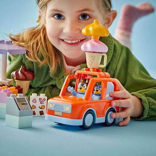 10458 Lego Duplo Bluey ile Dondurma Gezisi 22 par�a +2 ya�