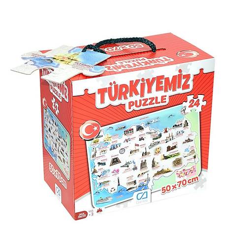 CA.5079 T�RK�YEM�Z YER PUZZLE