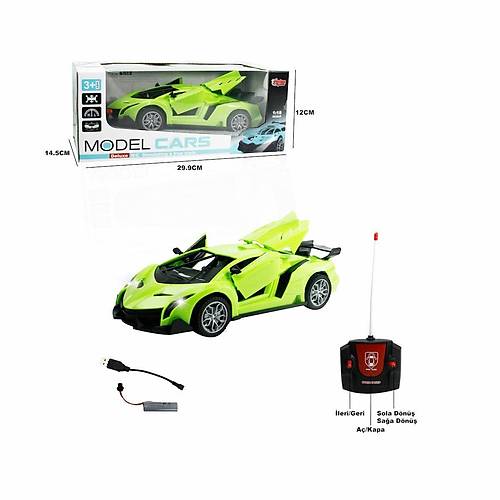 XFG-789-104C Kumandal� �arjl� 1:18 Kap� ve Bagaj -Vardem