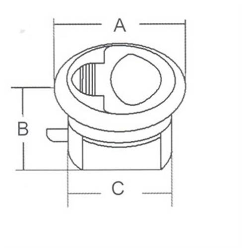 Gmme kulp kilitsiz 60mm