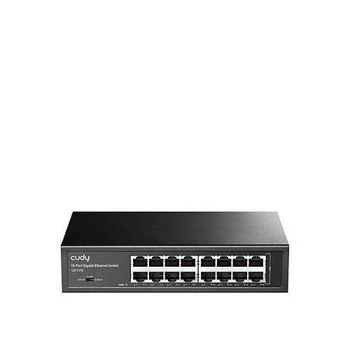 CUDY 16-Port Gigabit Metal Switch