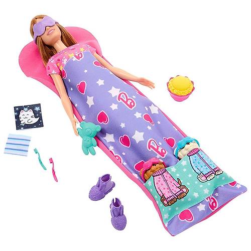 HXN01 Barbie ve K�pek�ikleri Pijama Partisi