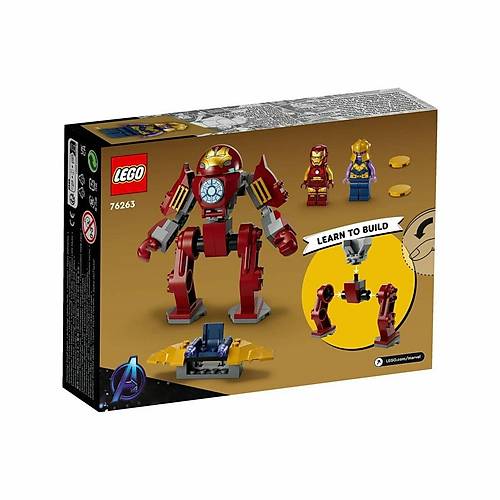 76263 Lego Marvel Iron Man Hulkbuster Thanosa Kar 66 para +4 ya