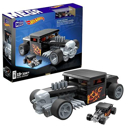 HRY17 MEGA Hot Wheels Bone Shaker 334 par�a +5 ya�