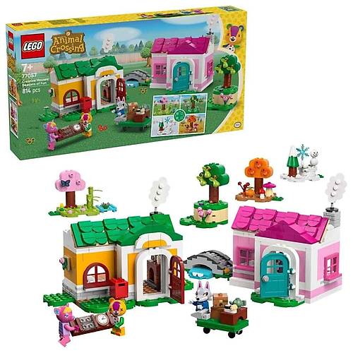 77057 Lego Animal Crossing Yaratc Evler: Elenceli Mevsimler 814 para +7 ya