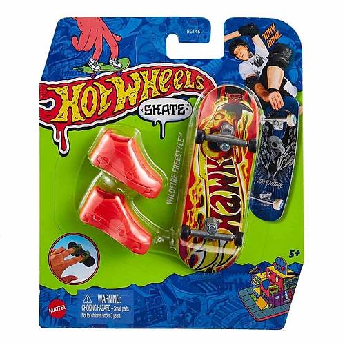 HGT46 Hot Wheels Skate Parmak Kaykay ve Ayakkab� Paketleri
