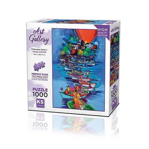 20687 Fishermen Series I  1000 Par�a Puzzle  -KSPuzzle