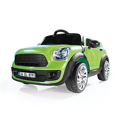 8295 OYUNCAK RIDE ON 12V ARABA KUMANDALI A�IK YE��L