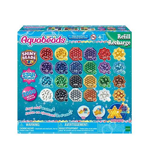 31995 AquaBeads Parlak Boncuk Paketi (yedek paket) 2000 par�a +4 ya�