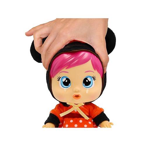 CYB69000 Cry Babies Love and Care Minnie Kostml Bebek