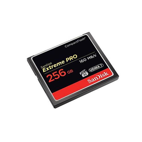 SanDisk Extreme Pro CF 160MB/s 256 GB VPG 65, UDMA 7
