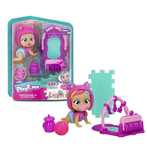 CYP04000 Cry Babies Play Time Mini Millie Bebek ve Aktivite Hals